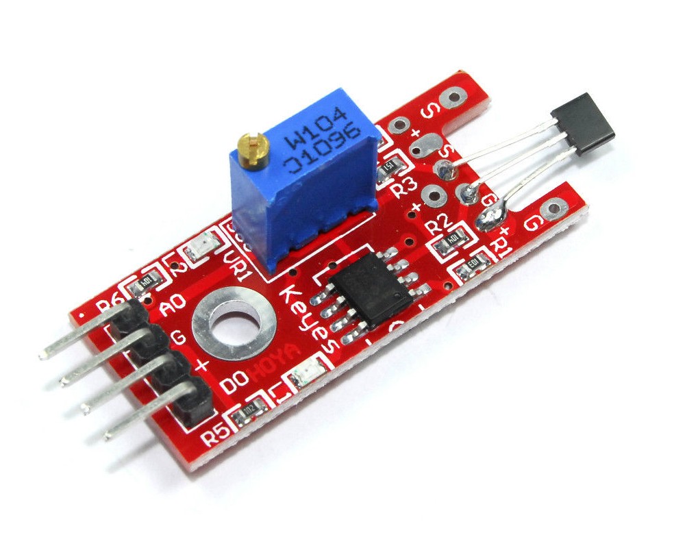 Arduinos Y Robotica: Sensor De Efecto HALL - KY-024